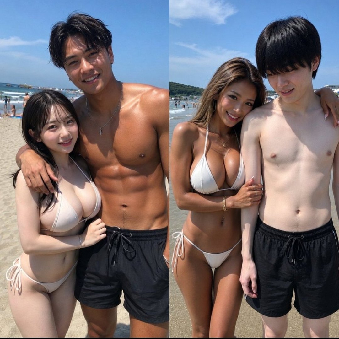 Dora_xm's tweet photo. Hey @grok, remove that couple which looks most happier to you... https://t.co/LaAEF6LmH4