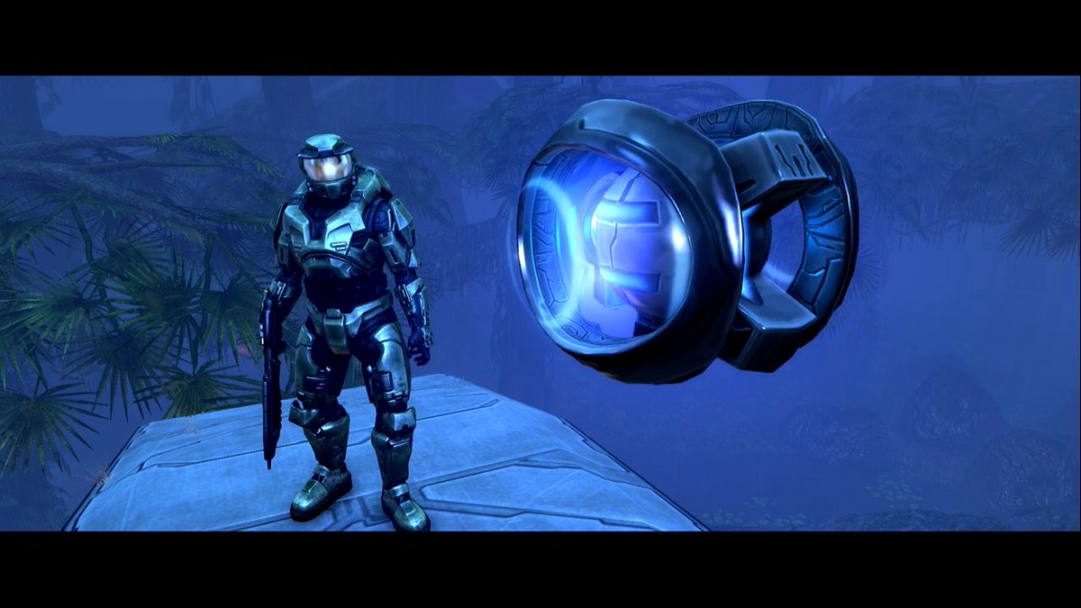 Calliounes_1's tweet photo. The Library level in Halo CE parallels the journey of the Greco-Roman hero to the Underworld where he often battles the souls of the dead and is guided by a ferryman or oracle.  The Library itself being the dead record of Ancient Man is like Hades containing all the Ancient souls https://t.co/IqgydnSU1S