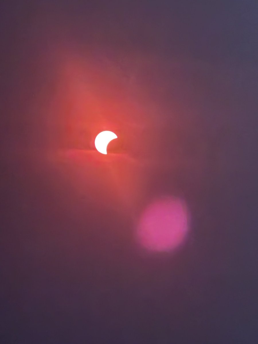 el_marco2b's tweet photo. L’éclipse vue de Teghime, hier soir 🌘 https://t.co/VyMmadjeYl