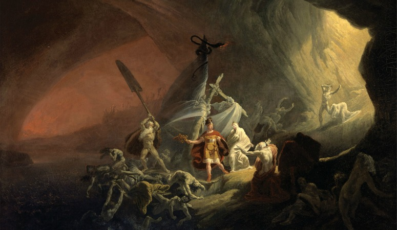 Calliounes_1's tweet photo. The Library level in Halo CE parallels the journey of the Greco-Roman hero to the Underworld where he often battles the souls of the dead and is guided by a ferryman or oracle.  The Library itself being the dead record of Ancient Man is like Hades containing all the Ancient souls https://t.co/IqgydnSU1S