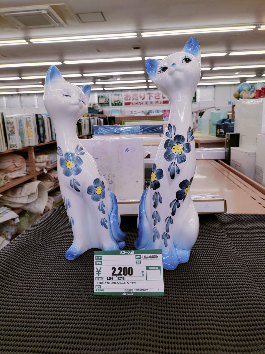 offhousehiro's tweet photo. #オフハウス弘前店 です😸
最近仲間入りしたネコちゃん達をご紹介〜✨
スラっとモデルの様なネコちゃんやむっちりキュートなネコちゃんと個性的な子たちです🐾
��れも1点物となりますのでお近くにいらした際はぜひご来店下さいませ🐱💕
#SDGs 
#猫グッズ 
#インテリア
#家具大募集中 https://t.co/kzGHtJxxVv