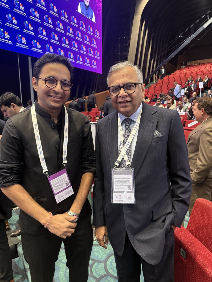 anantladha25's tweet photo. I asked Tata Sons Chairman Natarajan Chandrasekaran sir - “I am a father now. Any advice?”

Answer “you make money but this doesn’t mean you have to give everything your kid ask for. Give them some hard time. They need to know the value of hardwork. Simple rule but you can’t mess with it.”