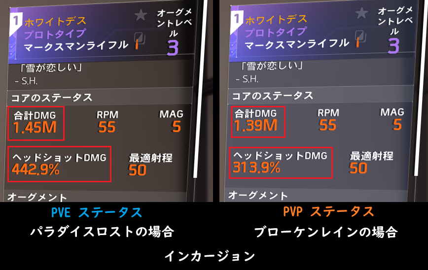okoro_uro_'s tweet photo. #ディビジョン２　#インカージョン

今回の新インカージョン「ブローケンレイン」で
注意してほしい点がある
それはステータスが『PVPステータス』という点

PVE感覚で先行して簡単にやられたり、
その責任を回復支援している人に八つ当たりする人が多々見受けられる。 https://t.co/DMxhzwLcRf