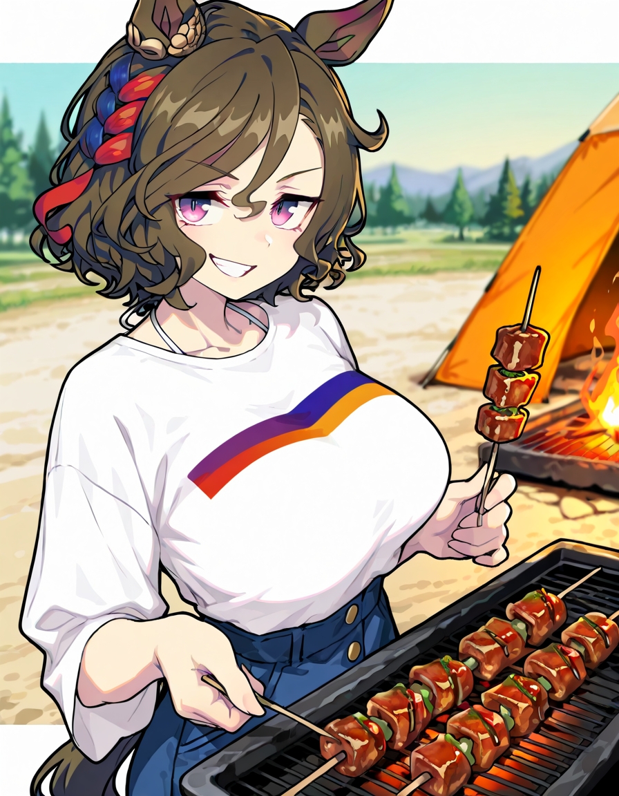 analyzerKENZEN's tweet photo. お肉がたわわ!（意味深）（BBQ!BBQ! その7） https://t.co/7dabbdvFQq