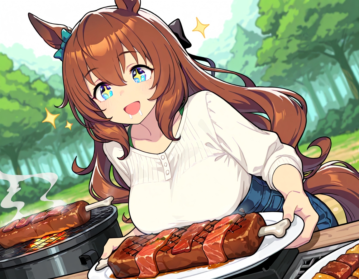 analyzerKENZEN's tweet photo. お肉がたわわ!（意味深）（BBQ!BBQ! その7） https://t.co/7dabbdvFQq