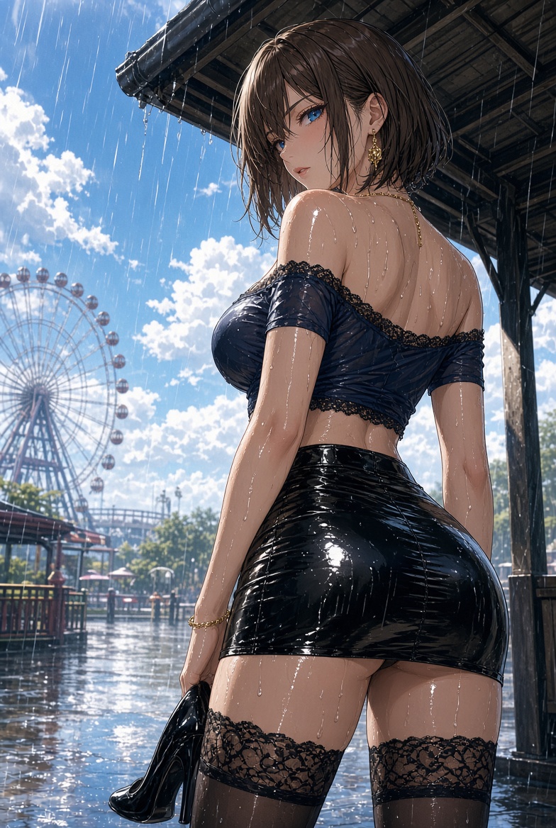aistudy12's tweet photo. ゲリラ豪雨で少し不機嫌なお姉さん
#お姉さん 
#美女 https://t.co/fVGYftJHNT
