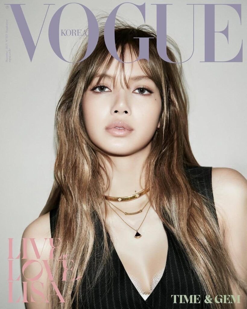 folkmorelisa's tweet photo. #LISA for vogue korea 

2024 — 2025 — 2026 https://t.co/Y8r00HfFNT