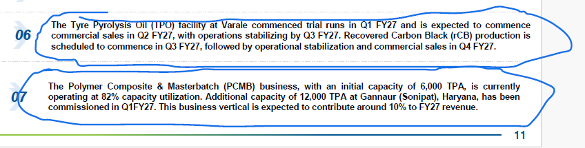 raj9to5's tweet photo. Tinna Rubber &amp;
capacity 6000 to12000 ton/ per year

Completed Rs. 27 Cr. of capex in Q1 FY27 against the planned ~Rs. 100 Cr. investment over FY27–FY28. https://t.co/oG2kPfvVSJ