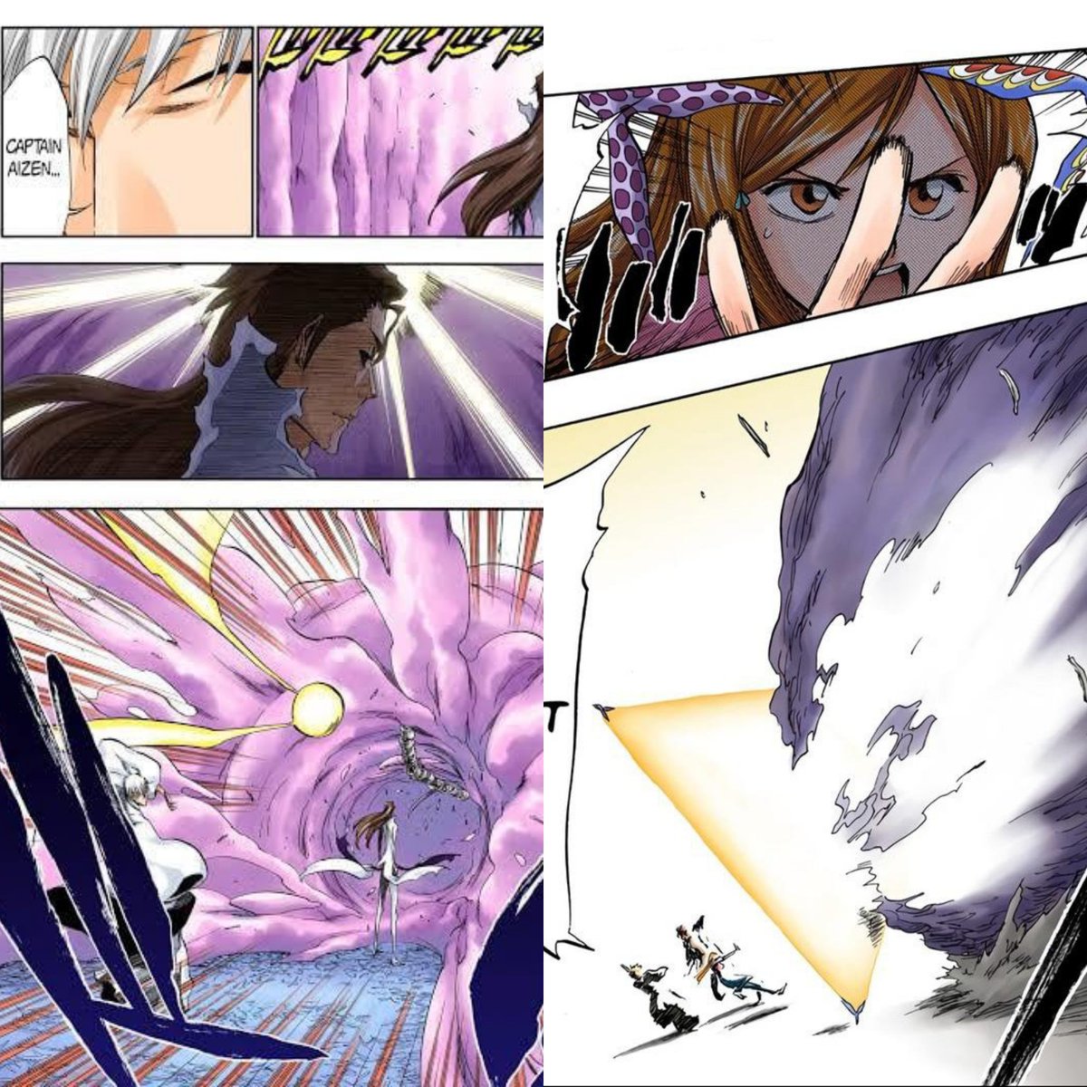 RANBY0's tweet photo. More Orihime bs writing:
The only people to deny the cleaner
-Hogyoku Aizen
-S1 Orihime
I mean seriously? Ah it's like every character is cool and has a great scale for their power then Orihime is literally God for absolutely NO REASON, ZERO, she's not a Quincy, a Soul Reaper, or Hollow, and even if she was, what possibly could validate her power being a fckin GOD SHIELD, HEALING & SPEAR, 3 God rejecting powers in 1 day just because she's an orphan? I mean wtf type writing is that, Chad's an orphan to and he didnt fight back either because Gramps told him he should only use his strength to protect, Ichigo helps him out, they get the powers and Chad has 1 fckin blaster fist, Ichigo has a giant sword, Uryu is using tools to drain all of his Reishi just to win a fight, Rukia got packed up by a base hollow, Renji got packed up by base Ichigo THEN THERE'S ORIHIME WITH 3 GOD POWERS IN S1, NO WRITING, NO VALID EXPLANATION that EXCLUSIVELY FITS HER, Orihime fans wonder why this character gets hate, imagine you bust your ass 300 years as a Soul Reaper then Kubo just grants a 15 year old girl 3 God powers so she can focus on romance with the MC, WHAT TF IS THAT TITE KUBOOOOOO! gah and Orihime fans will sit there and ignore all of this.