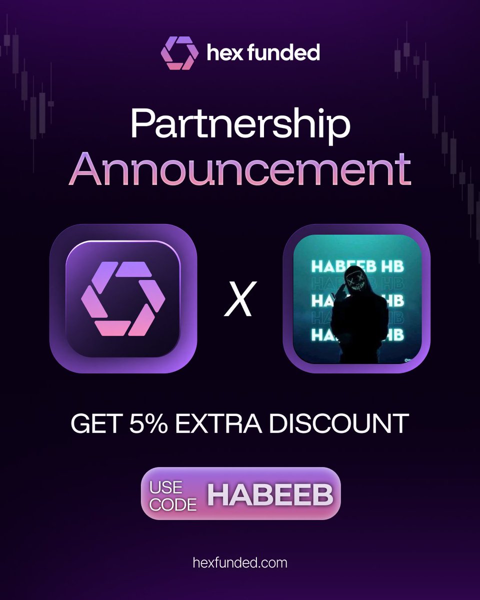 HabibAhmard's tweet photo. I’m officially partnering with @Hexfunded  🤝💜

Excited to work with the team and bring some great opportunities to my community

Check out Hex Funded here 👇
https://t.co/qPB0BbeuPw

Let’s get started📈 GM https://t.co/fh0O1zppnx