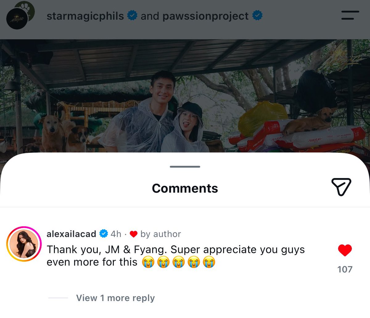 its_kyesa's tweet photo. Nag comment si Alexa. 

JMFYANG STRONGER 2GETHER
#Happy2ndAnniversaryBesties https://t.co/cGpwvQiiho