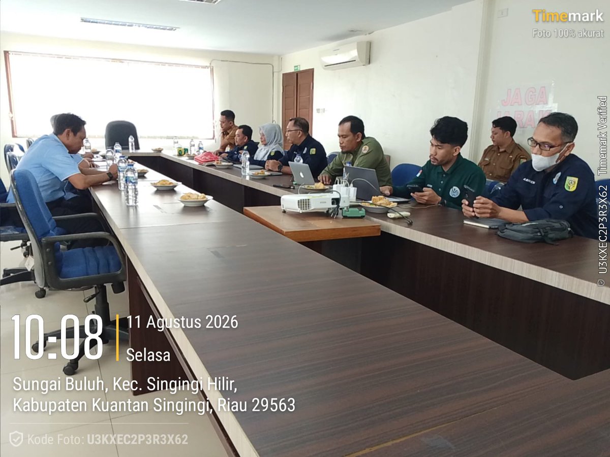 ardha_sys's tweet photo. 11082026.....Pengawasan Penaatan Lingkungan Hidup (semester II) ke Perkebunan PT. Wanasari Nusantara (WSN) di Desa Sungai Buluh Kecamatan Singingi Hilir #perkebunankelapasawit https://t.co/E4YC15KAxb