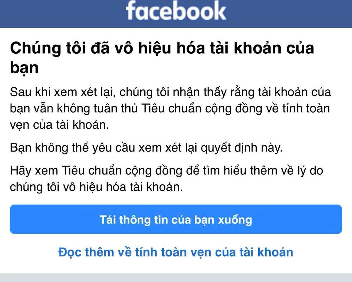 thienmedia's tweet photo. @nphceo ⚠️ Nếu lỡ bị khóa thì đừng vội bấm kháng nghị.

Tự kháng nghị có thể ra mã 583 - 811 - 395 , lúc đó lại tốn thêm công sức và chi phí.

Ai cần hỗ trợ thì liên hệ: 0975574148 https://t.co/awIApXmWZb