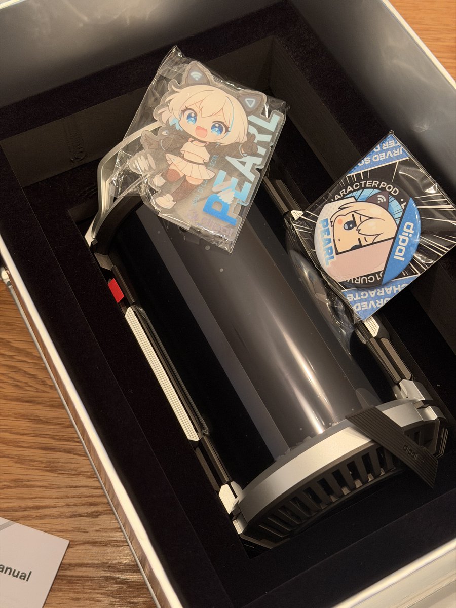 misakitimaru0's tweet photo. 到着まで長かった...
#Dipal #DipalD1 #AICompanion #3DAIpod https://t.co/H2c3ZGCHsP