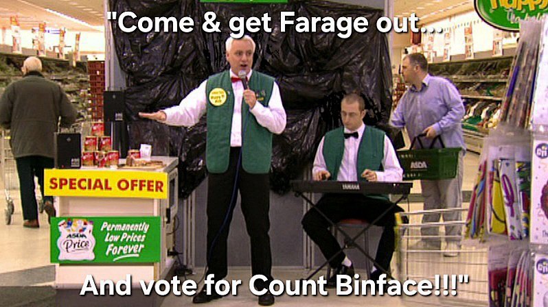 transnouveau's tweet photo. Today, is bin day.
To the good people of Clacton, which I'm sure there are a few,
Don't vote for the conman, who's done nothing for you, since 2024..
It's your chance to make history & show Farage you're not as stupid as he thinks.
#VoteCountBinface
#ClactonMakeYourVoteCount https://t.co/t1YTuanbwd