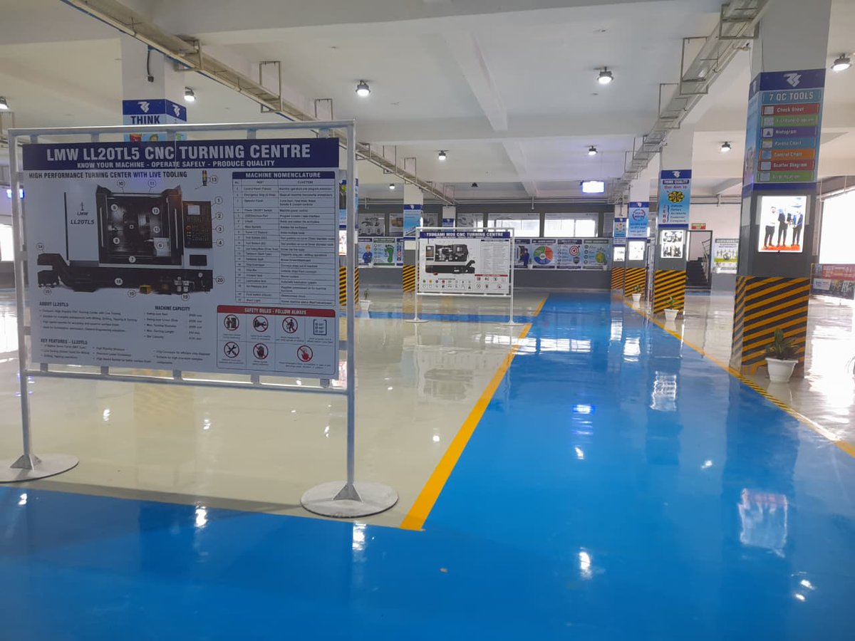 Ramcosteels's tweet photo. At Ramco Steels, we believe smarter manufacturing starts with better visibility.

#RamcoSteels #Manufacturing #ShopFloorVisualization #VisualManagement #LeanManufacturing https://t.co/iUrs9CTuyY