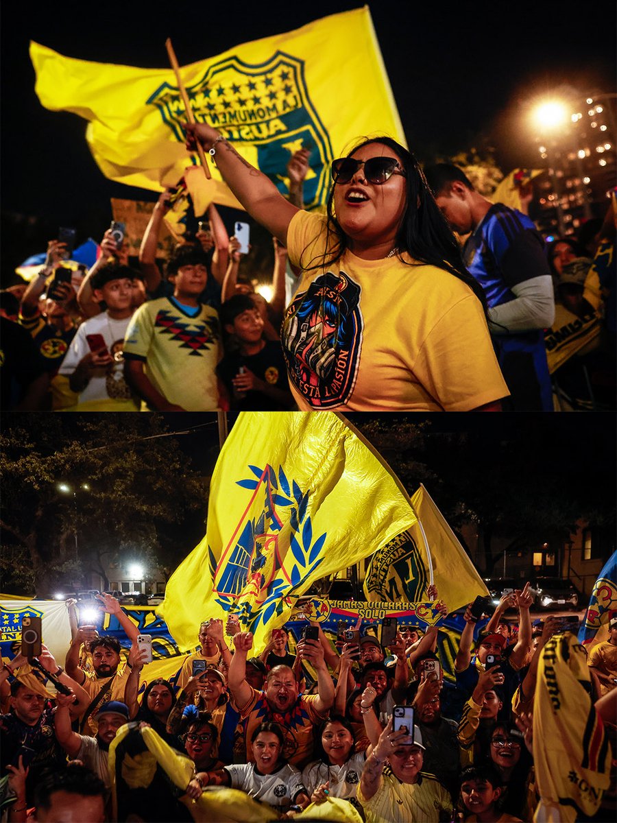 ClubAmerica's tweet photo. Su pasión nos inspira y su apoyo nos fortalece. Gracias por caminar siempre a nuestro lado, Águilas. 🦅💪 https://t.co/COO6lmfKRs