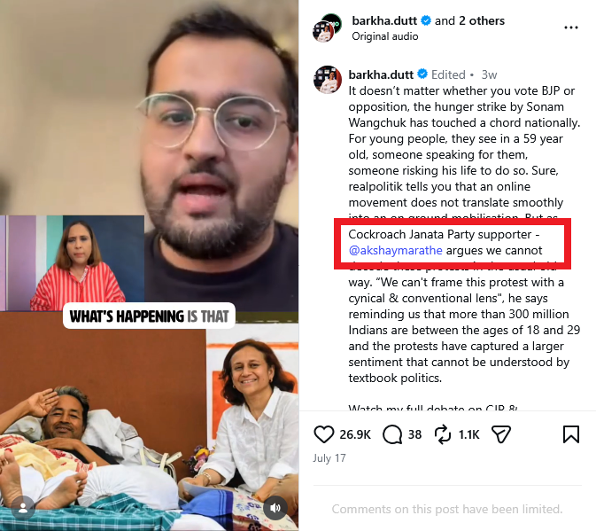 vishalPosts's tweet photo. The Aam Aadmi Party is planning a major game plan ahead of the next elections.

After the formation of CJP, the Aam Aadmi Party has deployed hundreds of its workers into the campaign. Many of them have previously held key positions within the party, but are now pretending to be politically neutral. The media is presenting them as CJP supporters or political strategist. One such name is Akshay Marathe. 1/
