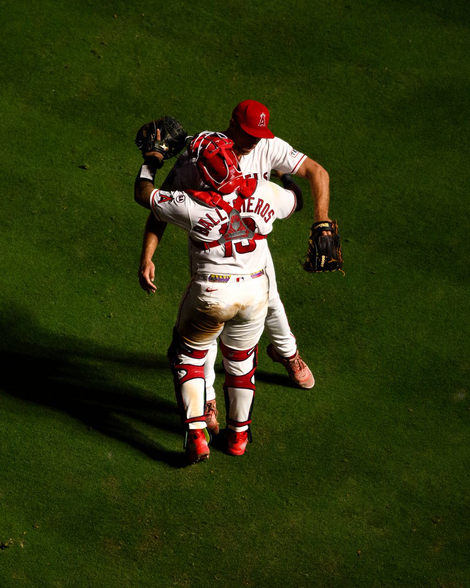 Angels's tweet photo. back on duty 🧑‍🚒

Ben Joyce recorded his first save of the season! https://t.co/s3Wo3bl1Kx