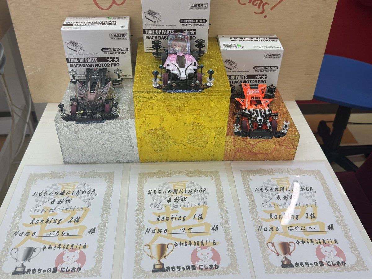 MORETU7's tweet photo. 超にしおか杯 電圧上げて秒で飛んでって🥉
お宝ナイト ステチャレは下り入らず🙅‍♂️オープンは速度負け🥈
遊んでくれた方ありがとうオリゴ糖🥰 https://t.co/Ep91gEqxv8