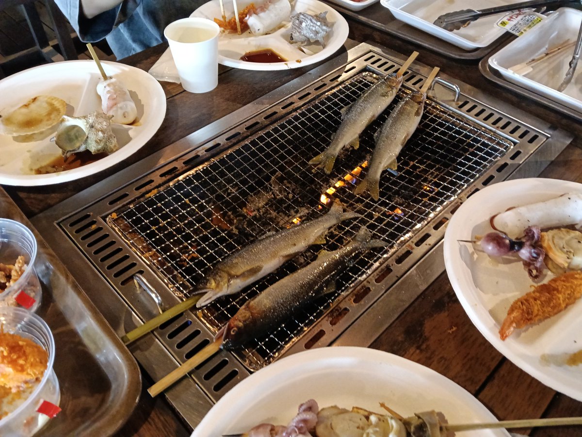 Clown_0423's tweet photo. BBQ!! https://t.co/6cIQFx0aHg