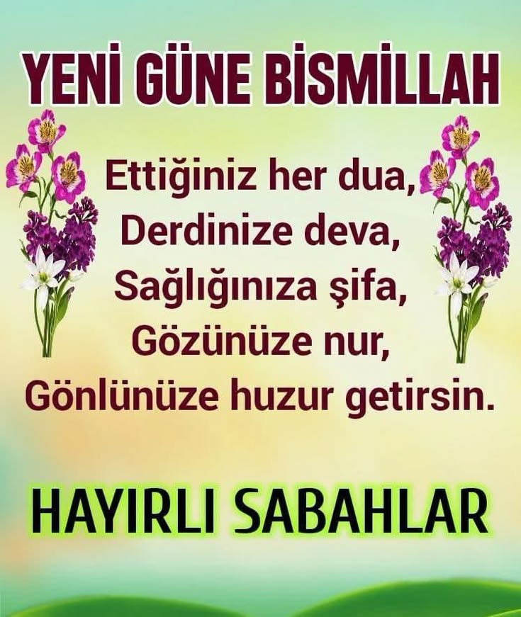 sabahsevgi35's tweet photo. Cümleten Hayırlı Sabahlar 
RABBİM sağlık sıhhat ve afiyetler versin.
Bizi ve sevdiklerimizi bildiğimiz bilmediğimiz gördüğümüz görmediğimiz aniden gelen bütün musibetlerden kötülerin şerrinden muhafaza eylesin.
Hepimizi sevsin sevdirsin sevindirsin 
İNŞALLAH AMİİN 🤲 https://t.co/ga79wYBVo5