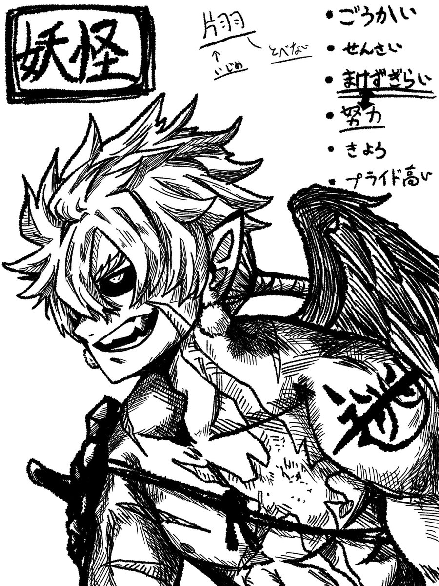 fukuchi_roku's tweet photo. 主人公作成 https://t.co/X5K37fQrrh