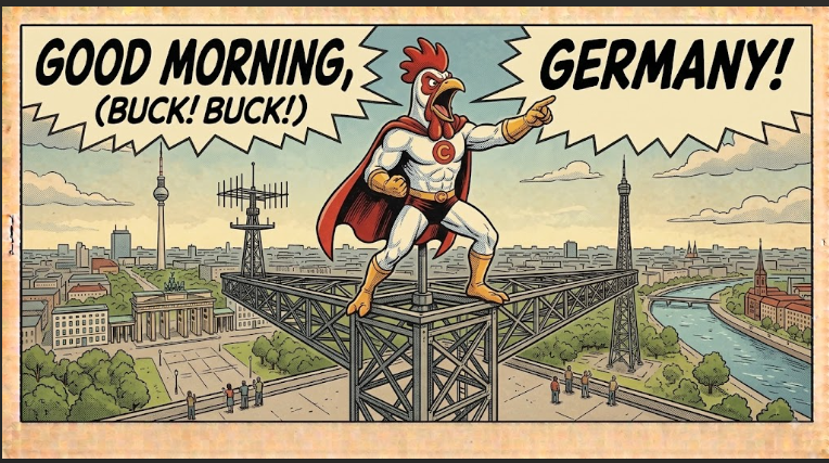 CHKNMANOG's tweet photo. GM Germany! https://t.co/CQ5xKb2ljU