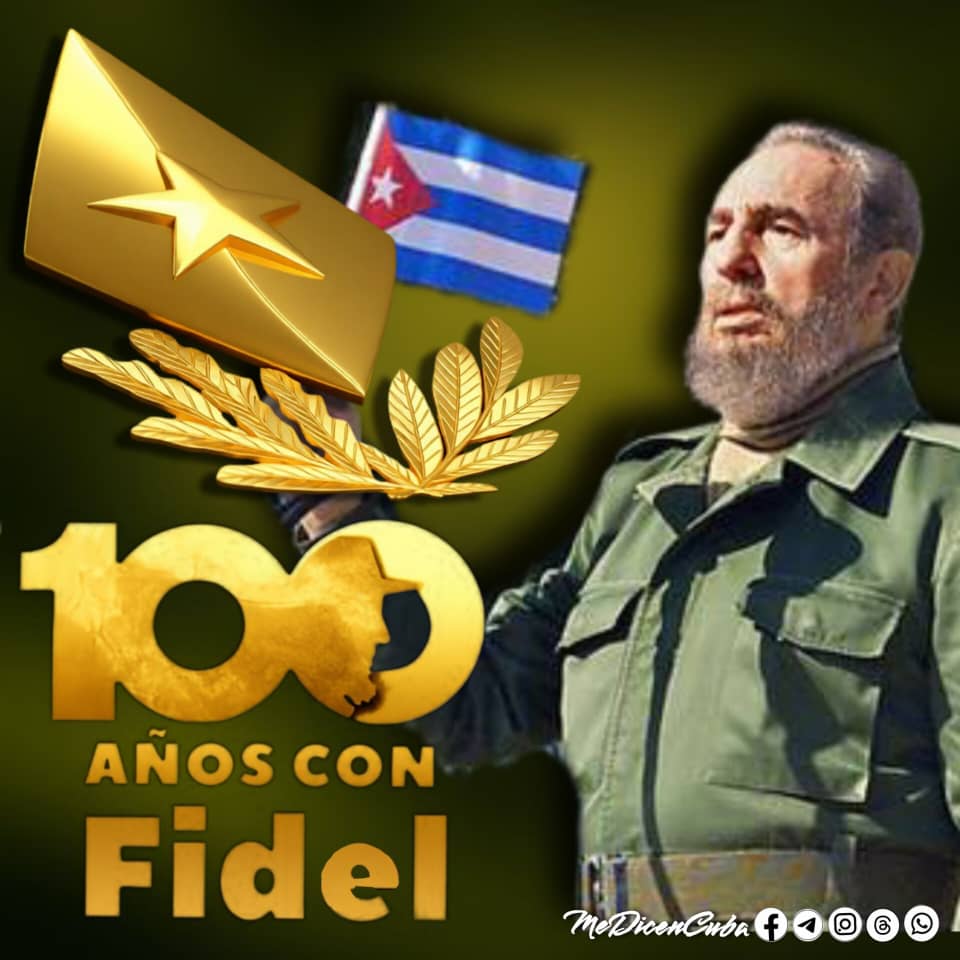 Conavil_ECM's tweet photo. Desde @Conavil_ECM homenajeamos a nuestro querido Comandante en Jefe,  Fidel Castro Ruz en el día de su Centenario, su ejemplo perdura en nuestra historia.
@CubaCubacons #LatirAvileño #100AñosConFidel #LatiendoConFidel https://t.co/y8L4lsiYKI