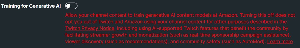 nel_darmo's tweet photo. Hi friends don't forget to turn this turd off https://t.co/f0NpympMJ7 > Settings > Security and Privacy > Scroll to the 'Privacy' section > - Deselect 'Training for Generative AI https://t.co/ttTkBbKTNr