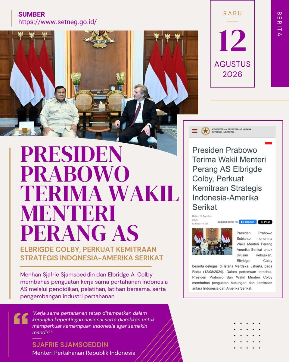 IntanPermarla's tweet photo. Pemerintah menjadikan penguatan untuk kepentingan masyarakat sebagai fokus utama pembangunan negara di tengah dinamika dunia.

Perkuat Perkokoh NKRI https://t.co/ZQc7DSYSi5