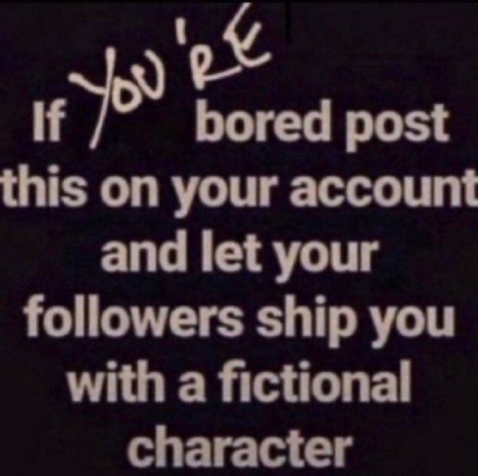TERASTEL's tweet photo. ok goodnight guys !! stolen from oomf ^_^ 
don't ship me with bullshit incarnate pls https://t.co/6oS0UUJrl5