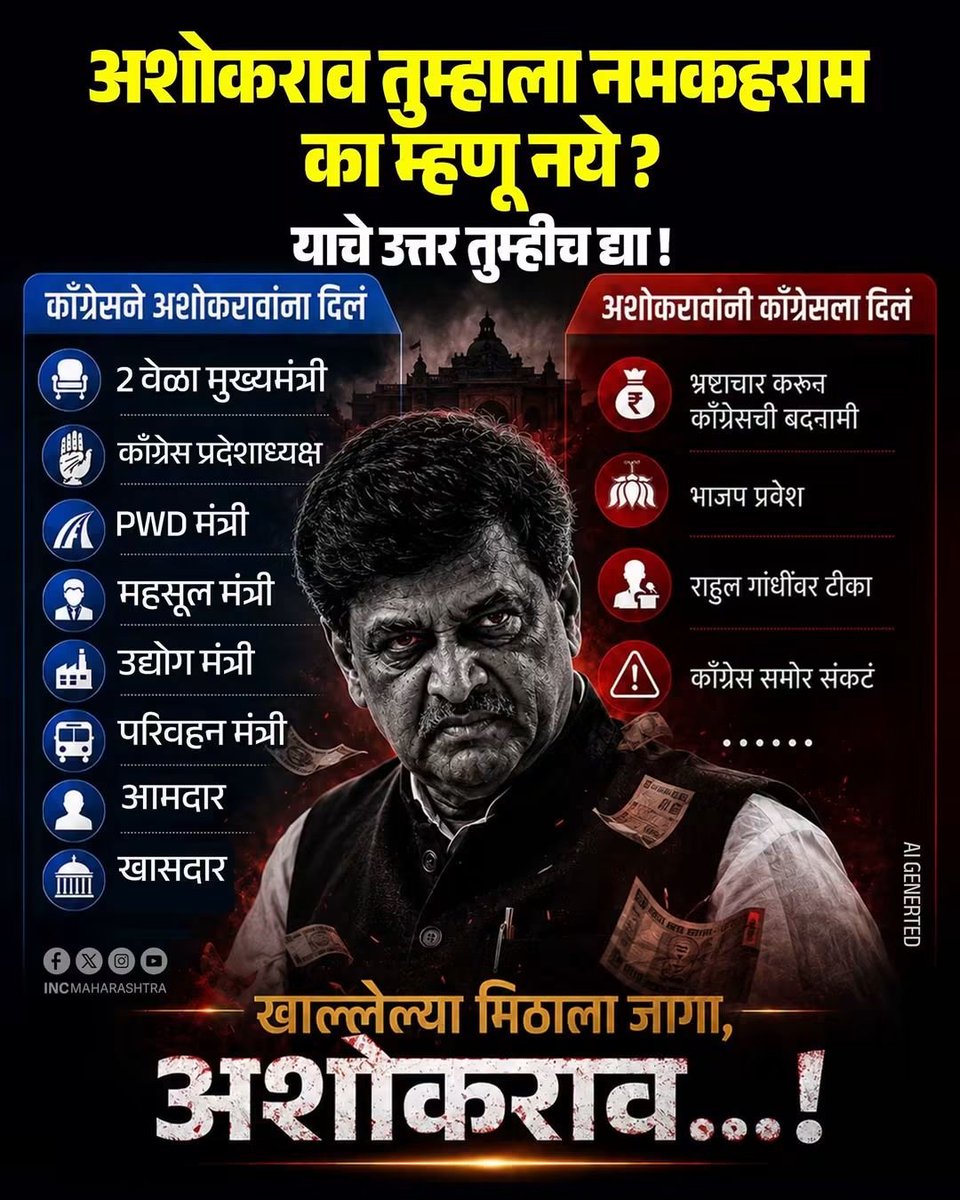 JamdadeNS's tweet photo. @AshokChavan1958 @INCMaharashtra @BJP4Maharashtra https://t.co/scC19Y0dkp