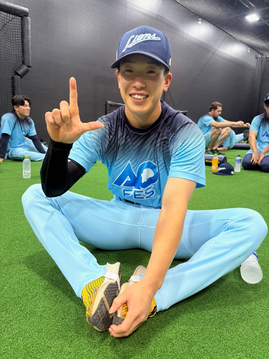 lions_official's tweet photo. 今日誕生日を迎えた #滝澤夏央 選手！
「社会人1年目の歳なので、大人になります」と、23才の抱負を教えてくれました！
 
#seibulions #打破 #アオフェス2026 https://t.co/aXQlBIBB8j