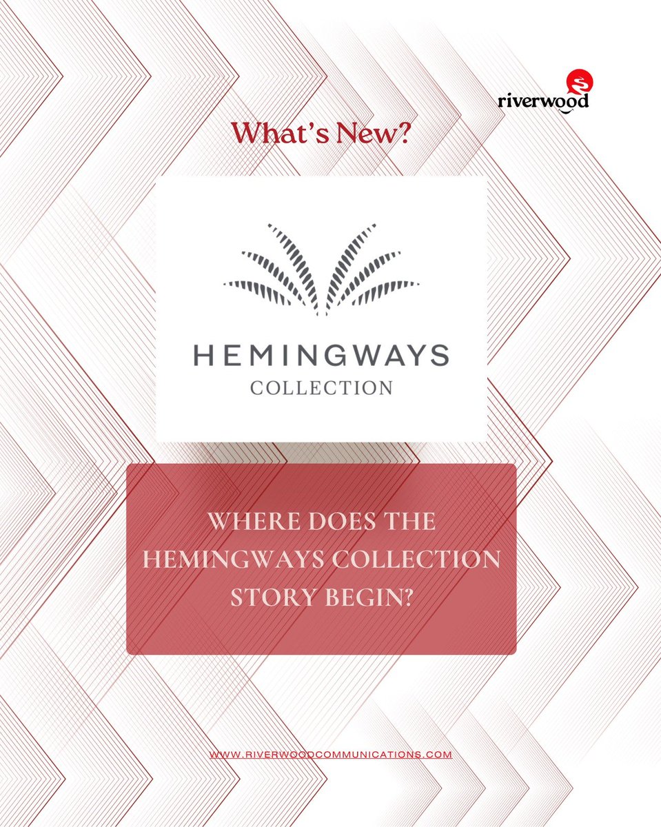 RiverwoodComms's tweet photo. Think you know Hemingways? Think again.
For decades, the Hemingways Collection has been creating distinctive experiences shaped by exceptional hospitality, beautiful spaces and a deep connection to place.
#RiverwoodWhatsNew #HemingwaysCollection #Luxury Hospitality #PR https://t.co/5rFHf0Sd9O