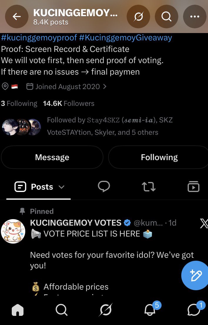 SKZSideEffects's tweet photo. @kumoyvotes For #straykids https://t.co/DtJep1UKzS