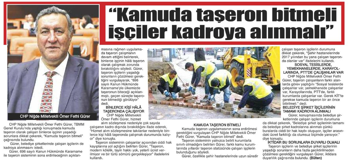 fethigurer's tweet photo. 📰ŞEHİR HASTANELERİNDE 2017 YILINDAN BU YANA TAŞERONDA ÇALIŞANLAR VAR
(BÖLGE GAZETESİ)

📰KAMUDA TAŞERON BİTMELİ İŞÇİLER KADROYA ALINMALI
(ÇUKUROVA PRESS)

@TaseronPostaci
@kadrosuz123
@kiralikaracsof
@TCKplatformu
@Kgm_Platformu
@sabantck
#taşeron #TaşeronaKadro #KİTlereKadro #BelediyeŞirketİşçileriKadro