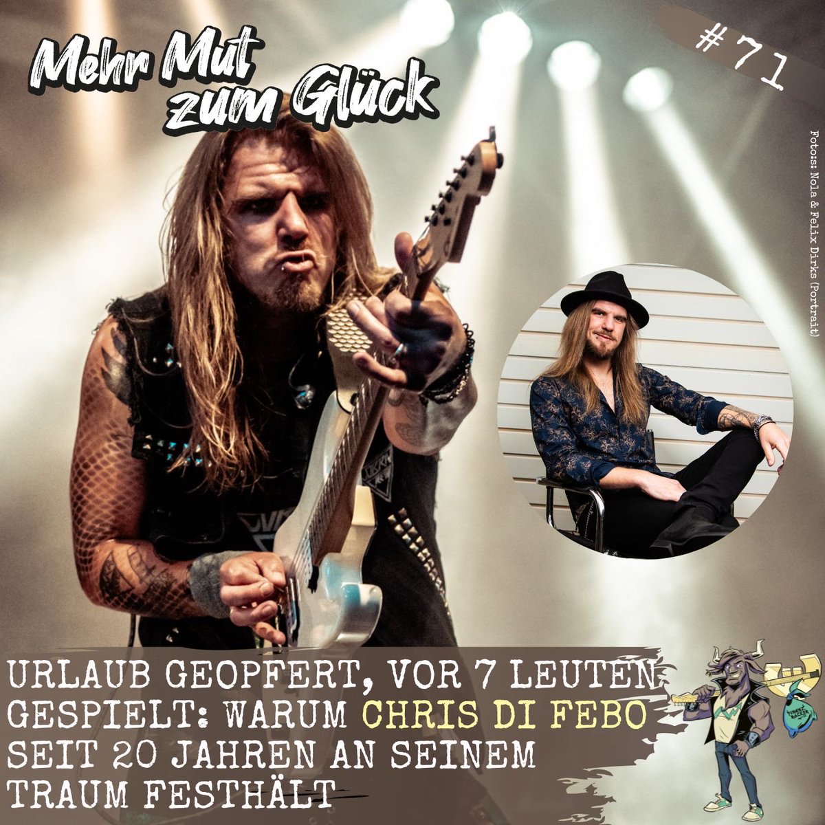 finanzrocker's tweet photo. Sieben Leute standen bei einer Tour vor der Bühne. Chris hat trotzdem zehn Jahre weitergemacht.
Heute: 200+ Auftritte, eigene Gitarrenschule, 100 Schüler.
„Letztlich scheitern die meisten, weil sie einfach zu früh aufgeben.”
Neue Folge von  „Mehr Mut zum Glück“ 🎸 https://t.co/toOKh4pTXU