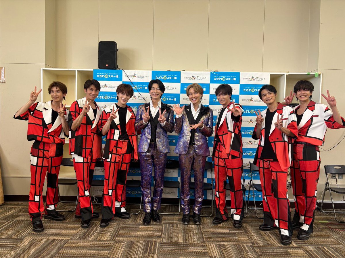 shoji_fuurin's tweet photo. 秋田県「Garin Peiro THE ROOTS 2026」
たざわ湖スキー場にて開催のフェスに出演させて頂きました！

人生初の秋田県！

初めて出会って下さった方々
全国から駆けつけて下さったファンの皆様
暑い中御来場ありがとうございました！

野外で歌う「人生TENKI」最高でした。

SHOW-WAの皆様！
お久しぶりでした！
楽屋でイル•テンポ•パッサ聞いて下さってるんですって！！
え！…うれしすぎ！！！

またご一緒出来ますように…！

次はワンマンコンサートで秋田に
帰って来られるように頑張ります！