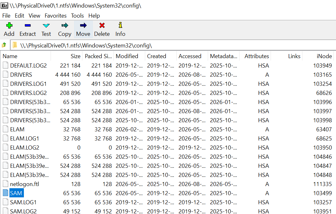 co11ateral's tweet photo. Attacking SAM with 7z

7z can be used to copy system hives bypassing EDR. We extracted NTLM hashes from the SAM hive.

Together with DeadMatter you can extract all user credentials

https://t.co/57Hs0qSAa6

@three_cube https://t.co/wLZx9liyKR