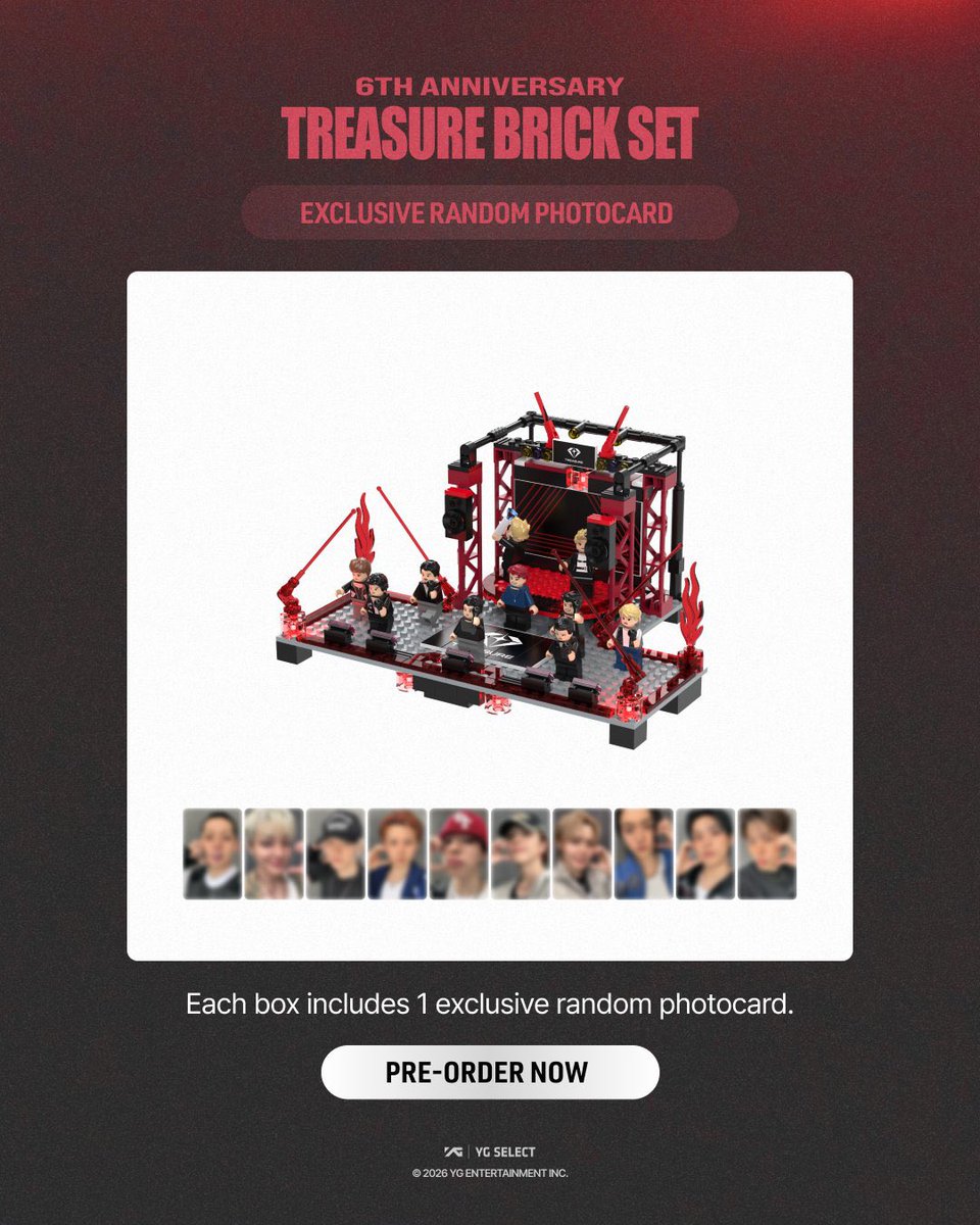 eotteo_k_shop's tweet photo. WTS | LFB | HELP RT | PH GO | NETA #EOTTEOKSHOP_GO 🇵🇭

✅TREASURE 6TH ANNIVERSARY BRICK SET OFFICIAL MERCH 🧱

₱2,500 - with 1 random photocard rpc

✔️Sealed

DP: 50% until Aug.30
BAL: Sept. 20

📦Normal ETA- 3 to 4 weeks
📦Weverse shipping- Nov. 22

💰gcash bdo
🚚sco direct jnt sdd via grab/lalamove

DM to order!😊

#TREASURE #트레저 #TREASURE6thANNIVERSARY #TREA6URE_ANNIVER6ARY_2026 #YGSELECT