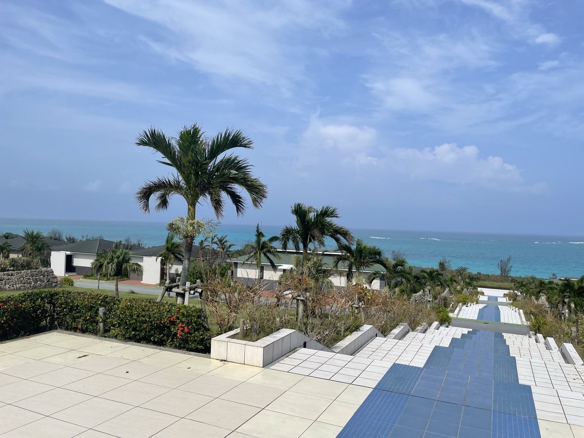 min_min0706's tweet photo. 最終日に出会えた宮古ブルー🌊
これから羽田へ✈️

スティック持っていったけど
結局、1回しか使わなかった💦🥁 https://t.co/RFtMVU87LX