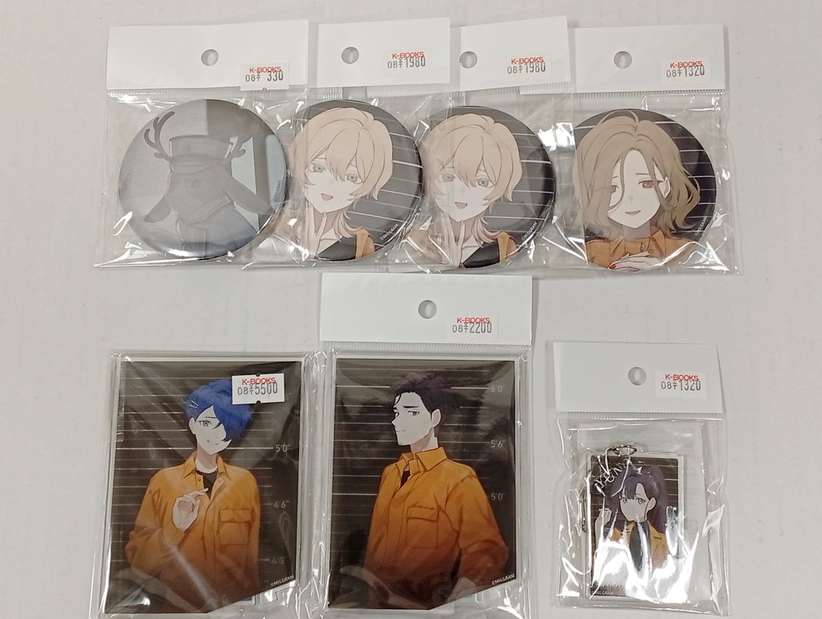 入荷情報】 『MILGRAM』 オンラインくじ ◇B賞 アクリルスタンド