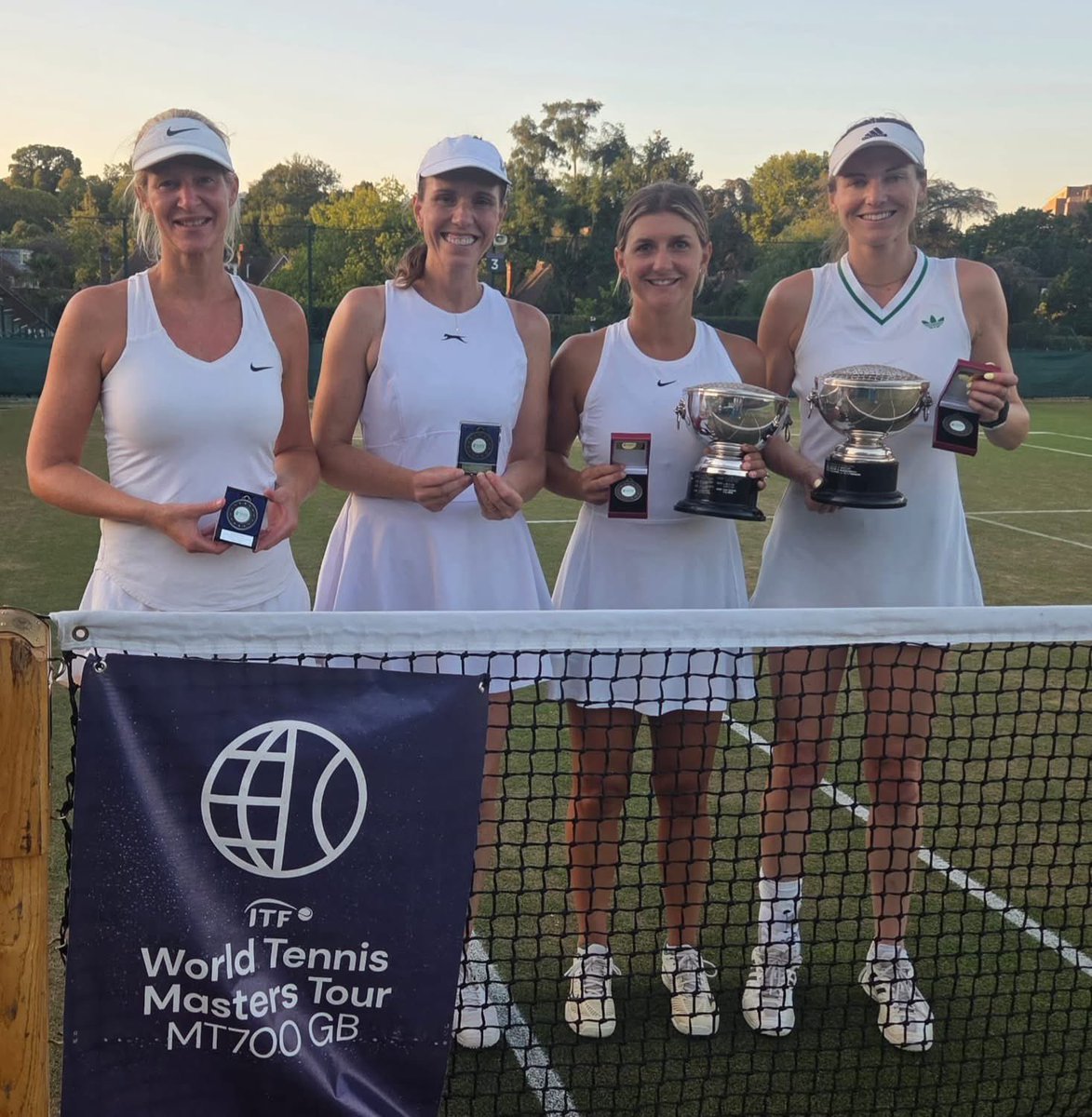 ltalincs's tweet photo. Well done to WD35 Jade Galpin &amp; Hope Johnson (W) and Helen Adams &amp; Samantha Spry (RU) in the British Masters Grass Court Closed Championships held in Wimbledon 🎾 👏 https://t.co/ViCNC7bmig