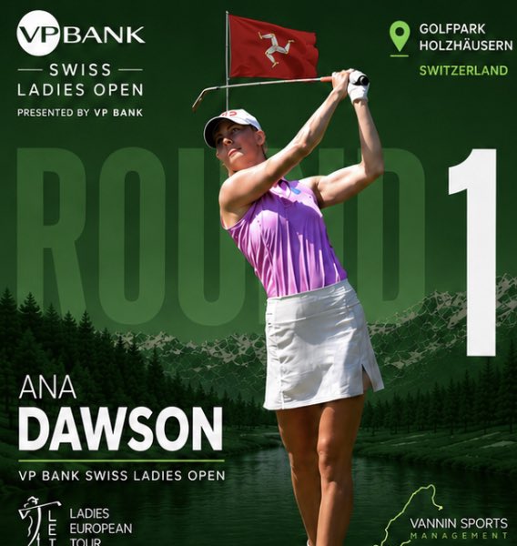 VanninSports's tweet photo. Ana Dawson tees it up this week at the VP Bank Swiss Ladies Open 🇨🇭⛳️

Ready for another week on the Ladies European Tour. 💪

Good luck, Ana! 👊

#VanninSportsManagement #AnaDawson #LadiesEuropeanTour #LETGolf #SwissLadiesOpen #Golf https://t.co/zYWXtnqabM