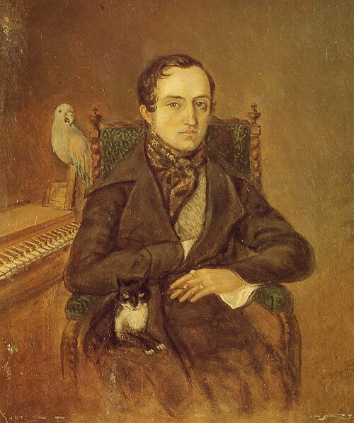 LFPadrnB's tweet photo. En el 223 Aniversario-Nacimiento del destacado filósofo, escritor, crítico musical y pedagogo ruso Vladímir Fiódorovich Odóyevski [Владимир Фёдорович Одоевский] (13-VIII-1803 Москва́, Российская Империя/11-III-1869 Id., Id.), lo recordamos así:

"Людям без души не нужна тоска." https://t.co/Vnh5I9HQHU