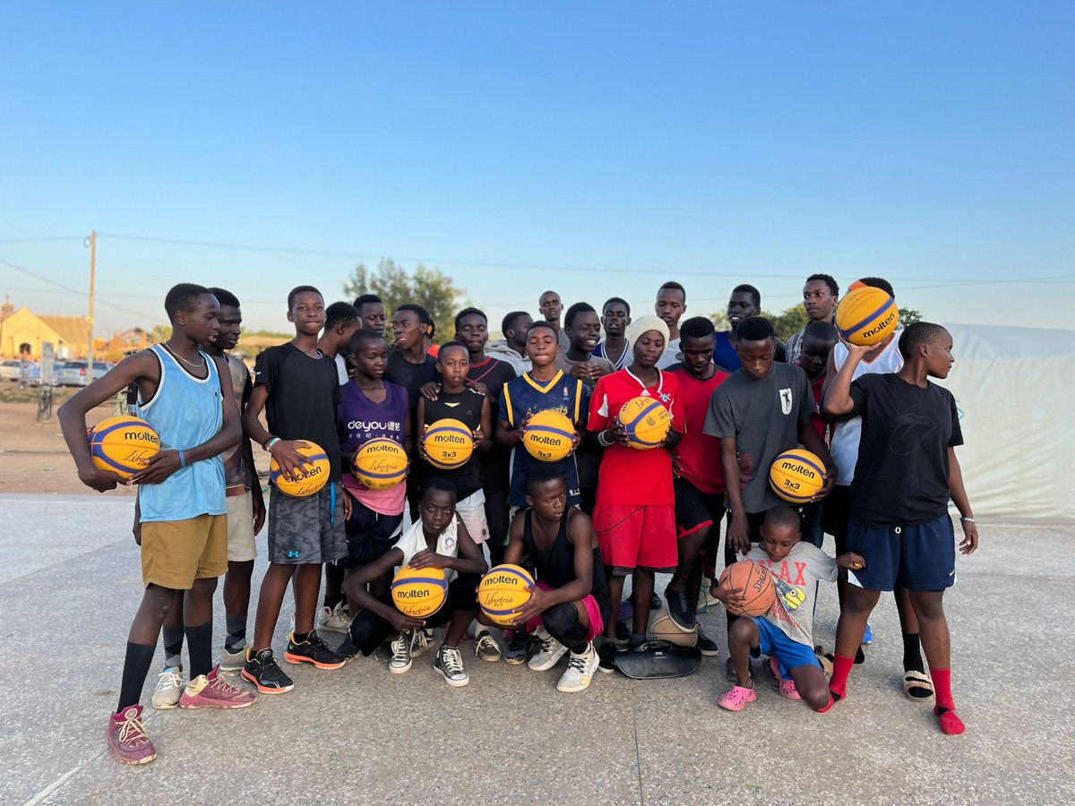 score_beyond's tweet photo. 🤗Throwback Thursday

🏀In 2022, we received 50 basketballs from @FIBA Foundation  Basketball for Good. The balls were able to impact 3️⃣ different communities.

📌Nakivale Refugee camp was one of the beneficiaries. https://t.co/1aB2xRIX5B