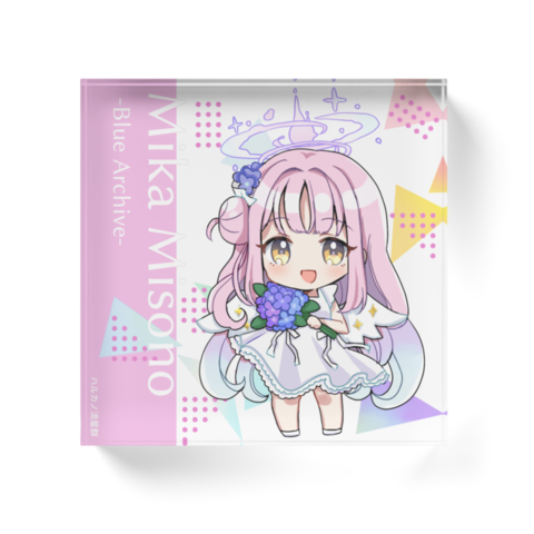 【新品未開封】6点セット ティーパーティー ブルアカ 夏コミ用にブルアカのティーパーティー・アクリルブロックつくりました