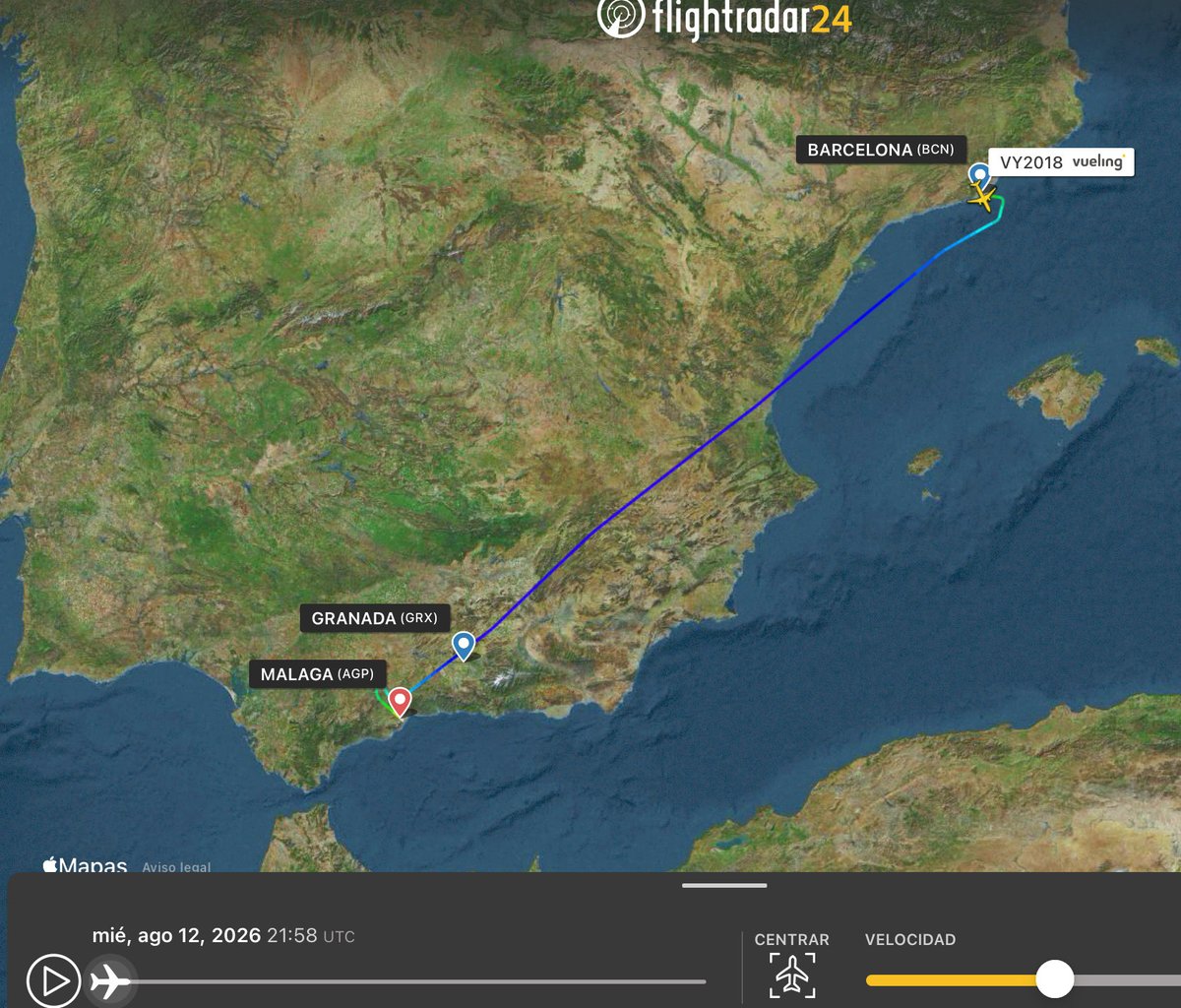cartujofina's tweet photo. @granadahoy Ha perdido pasajeros respecto al mismo mes de año pasado, -2.6%. Mientras, Almería +18,3. Jerez 21,1. Sevilla +8,9. Málaga +6,3. Cordoba +72,5%.

Y seguimos como siempre, el último vuelo de Barcelona tuvo que ser desviado a málaga: https://t.co/6M6X0T9h8J