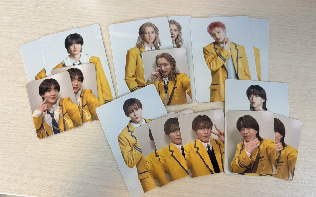 uuuu_m0m's tweet photo. EBiDAN Yes!東京BUDDiiS盤 トレカ

譲 ) 大･小) FUMINORI MORRIE TAKUYA SHOOT 

大のみ) FUMIYA

求 ) SEIYA (どちらのサイズも求めてます)

BUDDiiSホルツ手渡し または 郵送
お気軽にお声掛けください。

#BUDDiiS交換 https://t.co/ErC22xq5w6